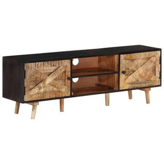 vidaXL Szafka pod TV, 140x30x46 cm, surowe drewno mango i akacjowe