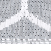 Dywan zewnętrzny, ARAKIL szary, 140 x 200 cm, PP