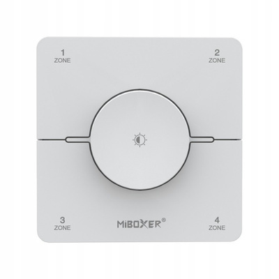 MiBoxer K0s-W obrotowy Pilot 4-STREFY SCENY MONO/CCT 2,4GHz Biały