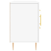vidaXL Komoda, biała, 100x36x60 cm, materiał drewnopochodny model standard