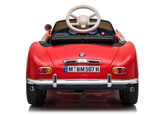 Auto na Akumulator BMW Retro Dla Dzieci Pilot LED MP3 Czerwone Lakierowane