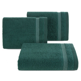 Ręcznik Riki ciemnozielony 70x140