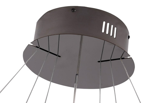 Designerska Lampa Wisząca czarna Swarovski Adani AD216