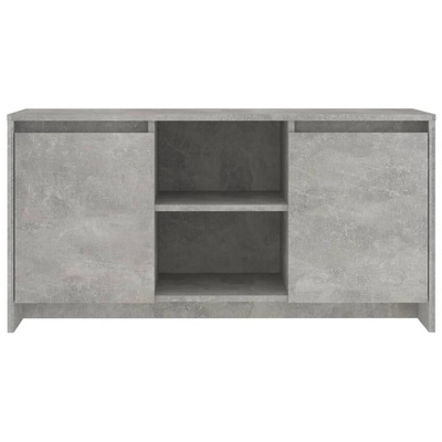 Szafka pod TV, szarość betonu, 102x37,5x52,5 cm vidaXL