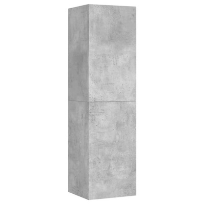 vidaXL Szafki telewizyjne, 4 szt., szarość betonu, 30,5x30x110 cm