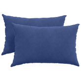 Poduszki na sofę 2 pcs Niebieski policyjny 60 x 40 cm