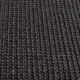 vidaXL Dywanik, naturalny sizal, 66x150 cm, czarny
