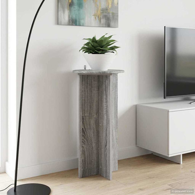 Stojak na rośliny 2 pcs Szary Sonoma 40 x 40 x 80 cm