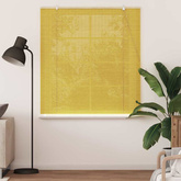 Roleta żółty 150 x 160 cm Bambus