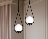 Lampa wisząca K-4771 z serii NEVE BLACK