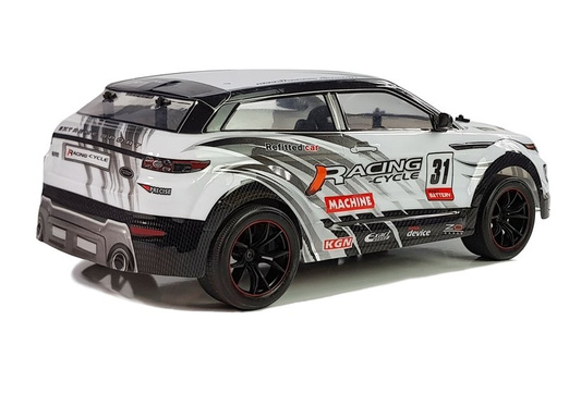 Auto Rajdowe Zdalnie Sterowane 1:10 Białe R/C