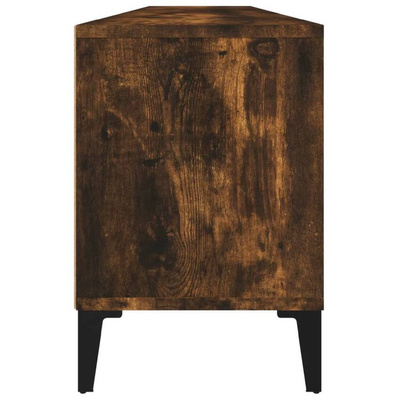vidaXL Szafka pod TV, przydymiony dąb, 150x30x44,5 cm