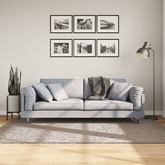 vidaXL Dywan z długim włosiem PAMPLONA, beżowy, 140x200 cm