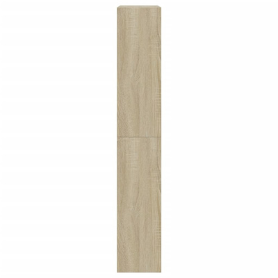 Szafka na buty, dąb sonoma, 60x21x125,5 cm