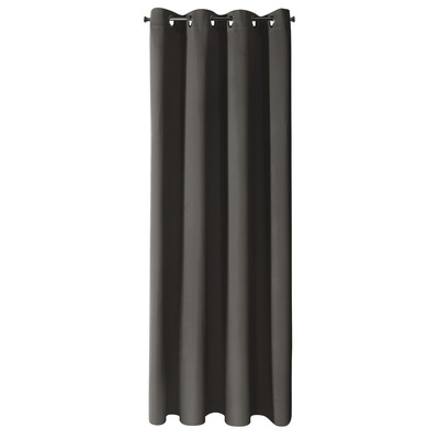 Zasłona Parisa grafitowa 140x250