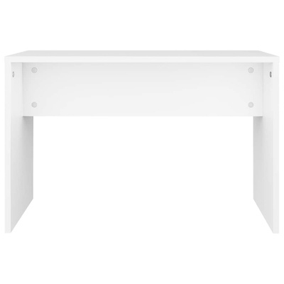 Stołek do toaletki, biały, 70x35x45 cm, materiał drewnopochodny