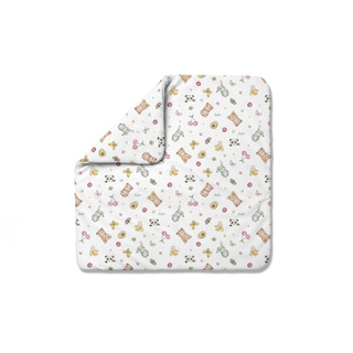 Kołdra Candycute Biała 75x75 cm XS