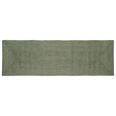 Dywany pokojowe Prostokątny Oliwkowy zielony 80 x 200 cm Juta