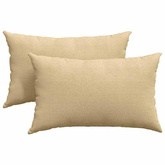 Poduszki na sofę 2 pcs Szary zielony 50 x 30 cm