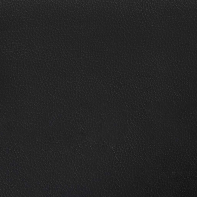 2-osobowa sofa, czarna, 140 cm, sztuczna skóra