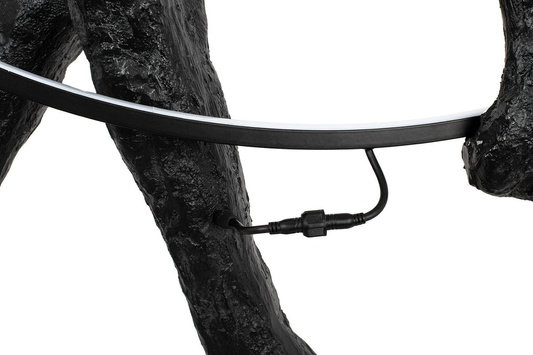 Lampa podłogowa HUMAN ROUND włókno szklane ADANI AD128
