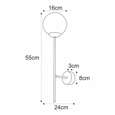 Kinkiet K-4926 z serii SAVOY