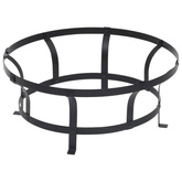 vidaXL Palenisko ogrodowe z kratką, stal nierdzewna, 76 cm