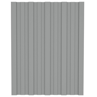 Panel dachowy 36 pcs Szary 60 x 45 cm Stal galwanizowana