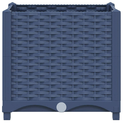 Donica do podniesionej rabaty, 40x40x38 cm, polipropylen