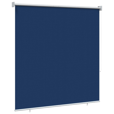 Roleta zewnętrzna 90% blokada UV niebieski 140 x 140 cm HDPE