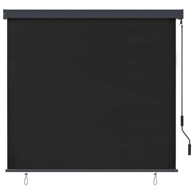 vidaXL Roleta zewnętrzna, 160x250 cm, antracytowa