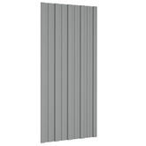 Panel dachowy 36 pcs Szary 100 x 45 cm Stal galwanizowana