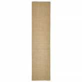 vidaXL Sizalowy dywanik do drapania, 80x350 cm