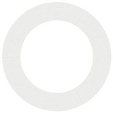 odpowiedni dla płaskich pierścieni drzewa 5 pcs Biały ?60 / 90 cm