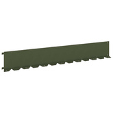 Krawężnik do trawnika 20 szt. 102 x 15 x 4 cm Stal