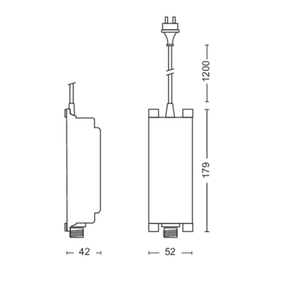Zasilacz do lamp niskonapięciowcyh max. 48W IP67 Philips