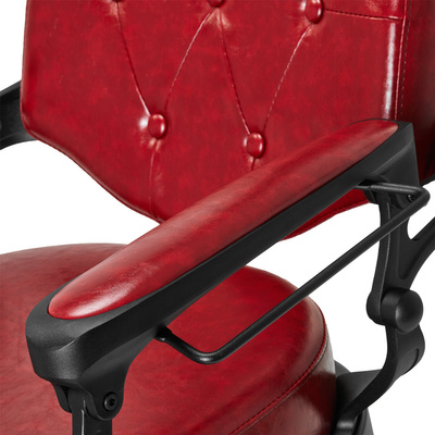 Gabbiano fotel barberski President Czerwony 148102