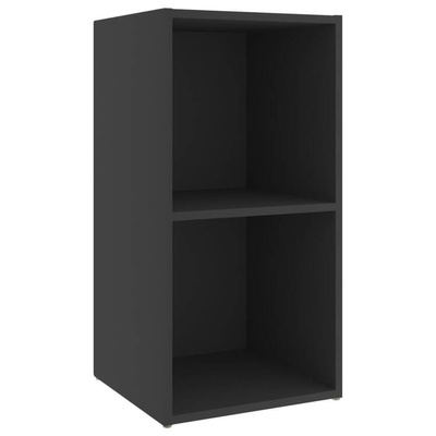 vidaXL Szafka pod TV, szara, 72x35x36,5 cm, materiał drewnopochodny