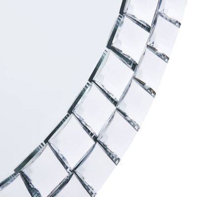 vidaXL Lustro ścienne, 50 cm, szkło hartowane