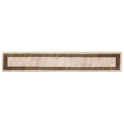 Chodnik dywanowy MARSA Czarny 50 x 300 cm Poliester i PVC