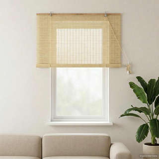 Roleta naturalny 160 x 160 cm Bambus