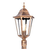 Lampa ogrodowa stojąca K-6006A CZARNY/ZŁOTY z serii LOZANA