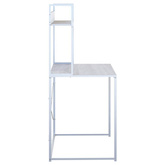 vidaXL Biurko komputerowe, białe 110x60x138 cm materiał drewnopochodny