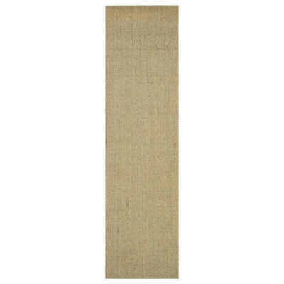 vidaXL Dywanik, naturalny sizal, 66x250 cm, zielony