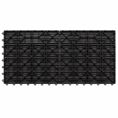 Płytka Tarasowa 6 pcs Ciemny brąz 60 x 30 cm