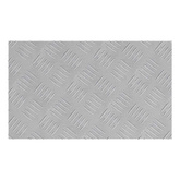 Stopień Prostokątny 4 pcs Srebrny 50 x 30 cm Aluminium