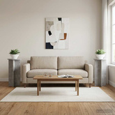 Stojak na rośliny 2 pcs Betonowy szary 40 x 40 x 80 cm