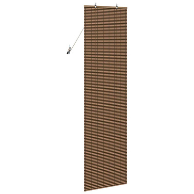 Roleta brązowy 60 x 220 cm Bambus