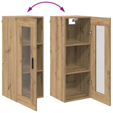 Highboard Dąb rzemieślniczy 34,5 x 34 x 180 cm