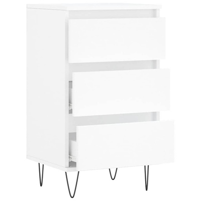 vidaXL Komoda, biała, 40x35x70 cm, materiał drewnopochodny wariant 4
